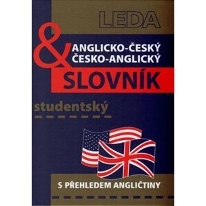 Anglicko-český a česko-anglický studentský slovník. s přehledem angličtiny - kolektiv, Břetislav Hodek