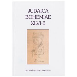 Judaica Bohemiae XLVI-2 - Judaica Bohemiae 46/2011