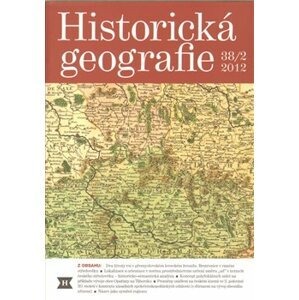 Historická geografie 38/2