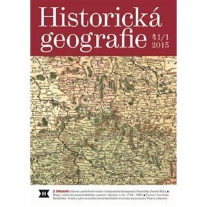 Historická geografie 41/1 2015