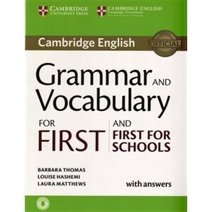 Grammar and Vocabulary for First and First for Schools Book w. Answ. w. Audio