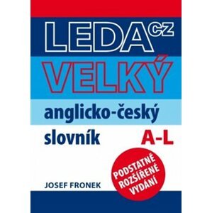 Velký anglicko-český slovník - Josef Fronek