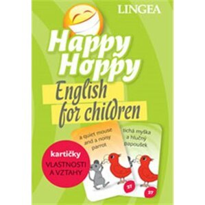 Happy Hoppy kartičky II: Vlastnosti a Vztahy. English for children - kol.