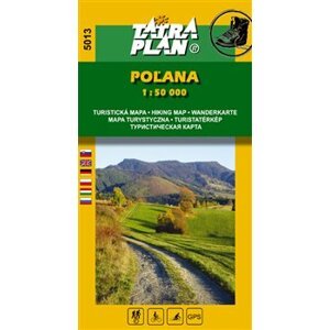 Poľana - Turistická mapa 1:50 000