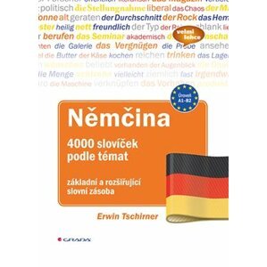Němčina 4000 slovíček podle témat. základní a rozšiřující slovní zásoba - Ervin Tschirner