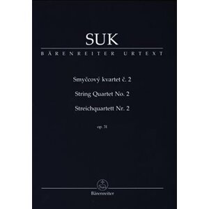 Smyčcový kvartet č. 2 op. 31 – kapesní partitura - Josef Suk