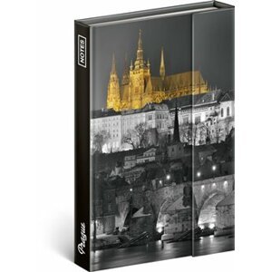 Notes Praha – Jakub Kasl, linkovaný. 10,5 x 15,8 cm