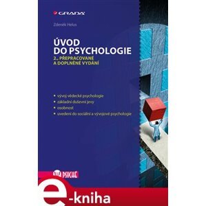 Úvod do psychologie. 2., přepracované a doplněné vydání - Zdeněk Helus e-kniha