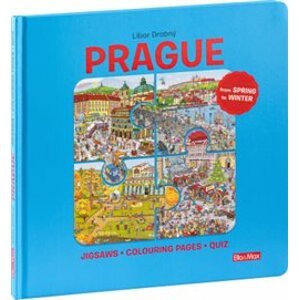 Prague – Puzzles, Colouring, Quizzes - Libor Drobný, Ema Potužníková