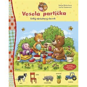 Veselá partička: Velký obrázkový slovník - Katja Richert, Larisa Lauberová