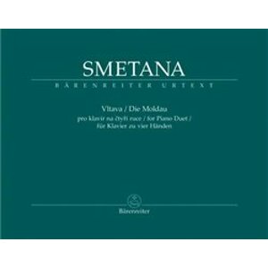 Vltava pro klavír na čtyři ruce - symfonická báseň z cyklu Má vlast - Bedřich Smetana