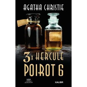 3x Hercule Poirot 6 - Agatha Christie