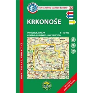 Krkonoše / turistická mapa KČT