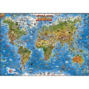 Dětská mapa světa