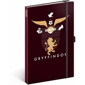 Presco group Zápisník Harry Potter Gryffindor Sorted A5
