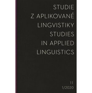 Studie z aplikované lingvistiky 1/2020. Studies in applied linguistics