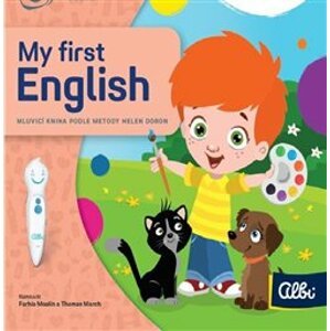 AlbiKouzelné čtení kniha My First English_HD Moje první angličtina