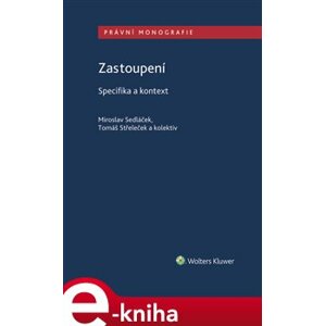 Zastoupení - Specifika a kontext - Miroslav Sedláček, Tomáš Střeleček e-kniha