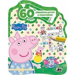60 stran zábavných aktivit a omalovánek - Peppa Pig