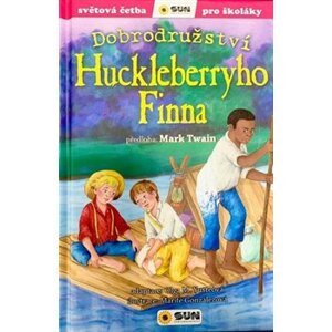 Dobrodružství Huckleberryho Finna- zjednodušená četba - Mark Twain, Olga M. Yusteová