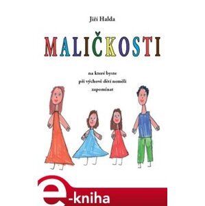 Maličkosti, na které byste při výchově dětí neměli zapomínat - Jiří Halda e-kniha