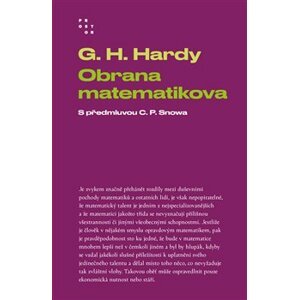 Obrana matematikova - G. H. Hardy