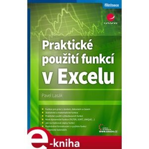Praktické použití funkcí v Excelu - Pavel Lasák e-kniha