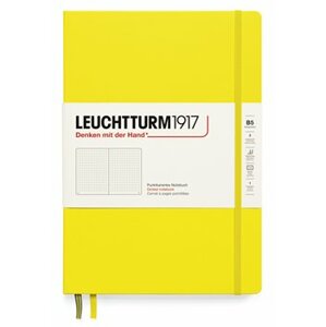 Stylový zápisník Leuchtturm Lemon, Composition (B5), 219 p., tečkovaný