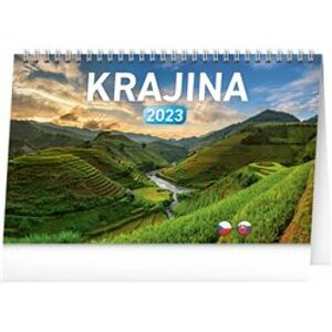 Stolní kalendář Krajina CZ/SK 2023