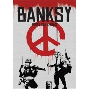 Kalendář Banksy 2023 (29,7 x 42 cm)