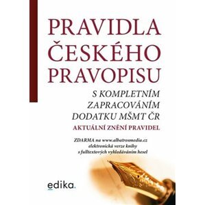 Pravidla českého pravopisu. s kompletním zapracováním MŠMT ČR - TZ-one