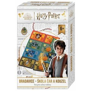Harry Potter Bradavice Škola čar a kouzel - rodinná společenská hra (cestovní verze