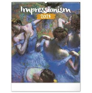 Nástěnný kalendář Impresionismus 2024