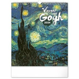 Nástěnný kalendář Vincent van Gogh 2024