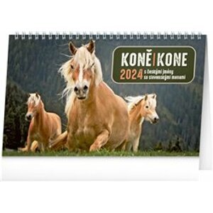 Stolní kalendář Koně – Kone CZ/SK 2024
