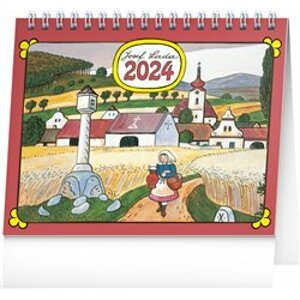 Stolní kalendář Josef Lada 2024