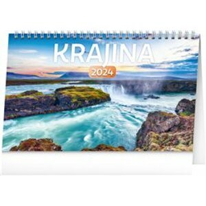 Stolní kalendář Krajina CZ/SK 2024