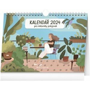 Stolní kalendář pro milovníky pokojovek 2024