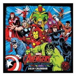 Kalendář Avengers - Marvel 2024