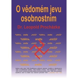 O vědomém jevu osobnostním -  Leopold Procházka