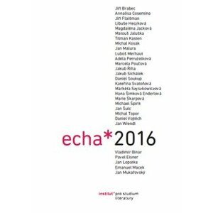 Echa 2016. Fórum pro literární vědu -  Michael Špirit