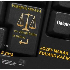 Verejná správa vo vývoji štátu a práva -  Jozef Makar