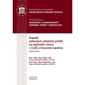 Dopady vybraných veřejných politik na regionální rozvoj v České a Slovenské republice -  Petr Valouch