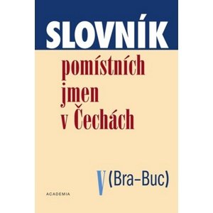 Slovník pomístních jmen v Čechách V -  Jana Matúšová