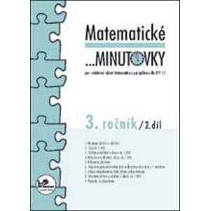 Matematické minutovky 3. ročník / 2. díl -  RNDr. Josef Molnár