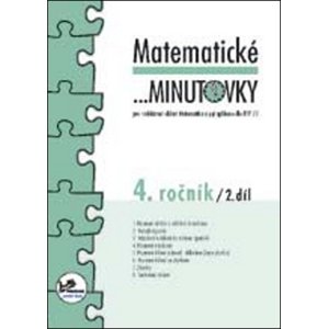 Matematické minutovky 4. ročník / 2. díl -  RNDr. Josef Molnár