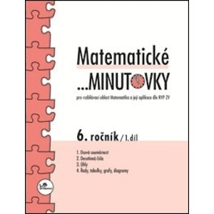 Matematické minutovky 6. ročník / 1. díl -  Miroslav Hricz