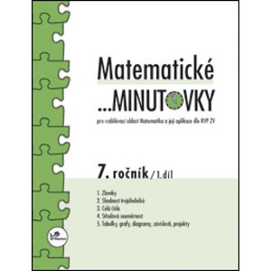Matematické minutovky 7. ročník / 1. díl -  Miroslav Hricz