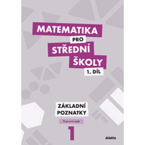 Matematika pro střední školy 1.díl Pracovní sešit -  Peter Krupka