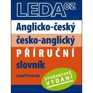 Anglicko-český česko-anglický příruční slovník -  Josef Fronek